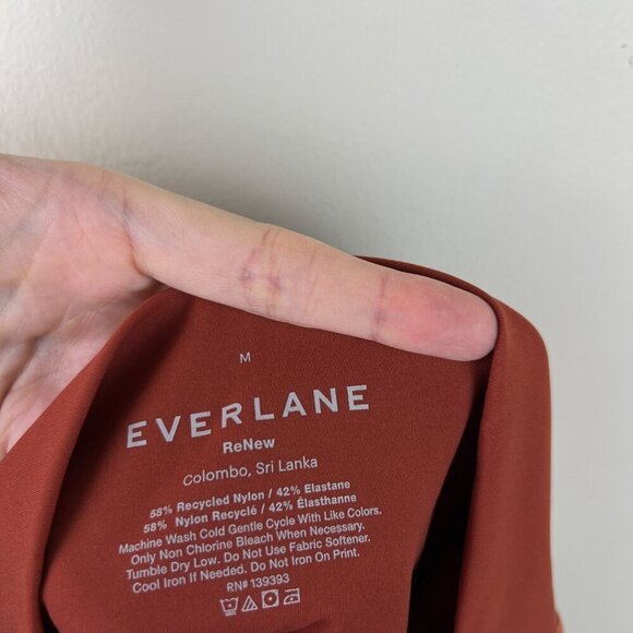 Everlane ReNew Amber Rust High Rise Perform Leggings - Picture 4 of 5